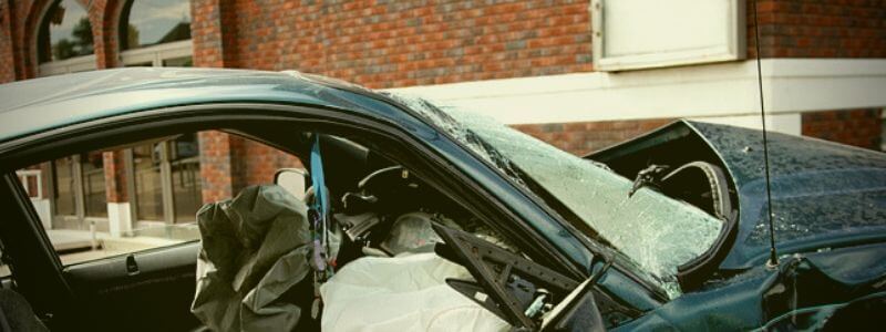 what happens if you hit public property in a car accident