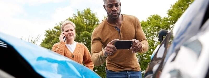 What Should I Take Pictures of When I Get Into a Car Accident